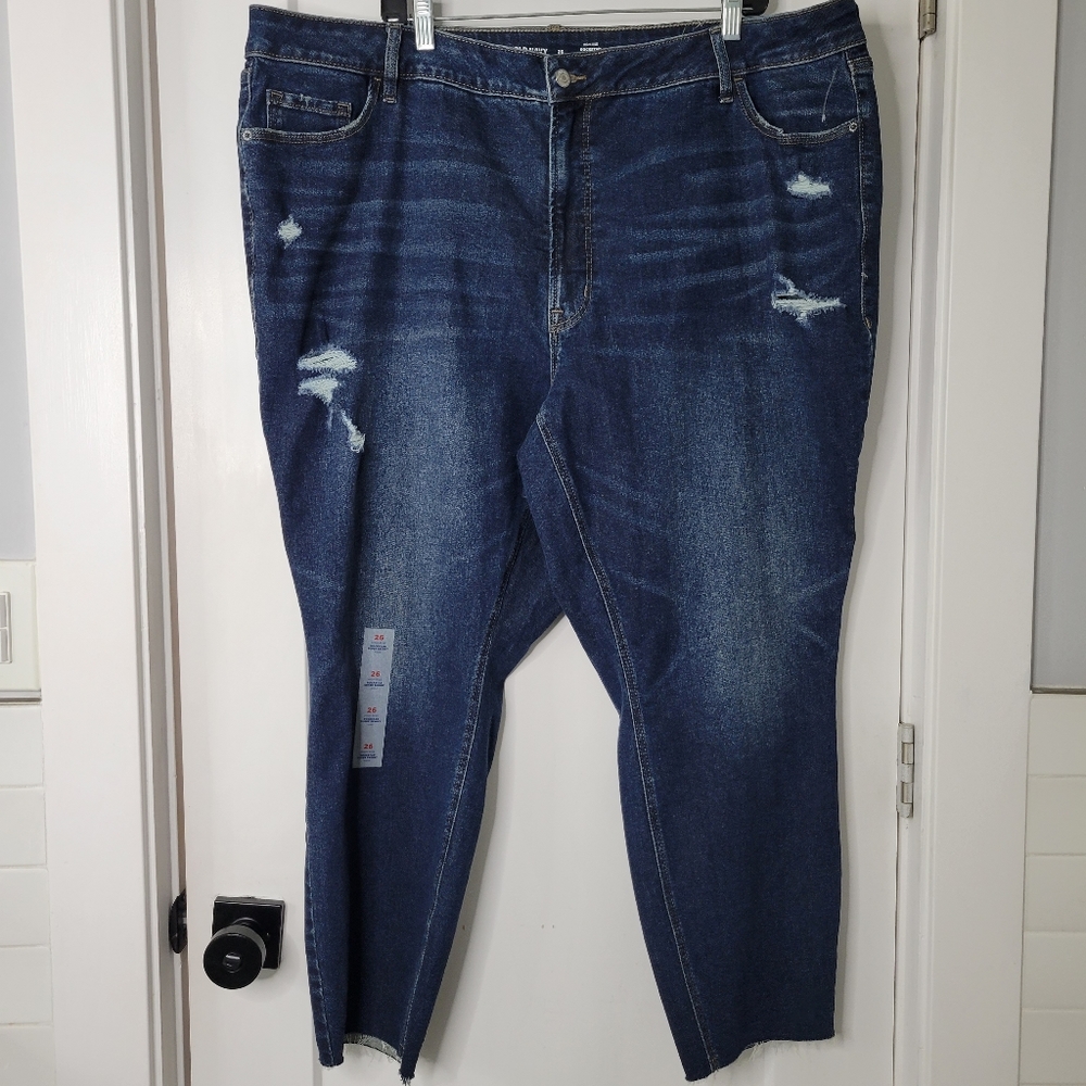 Old Navy High-Rise Rockstar Super Skinny Jeans Ankle 26